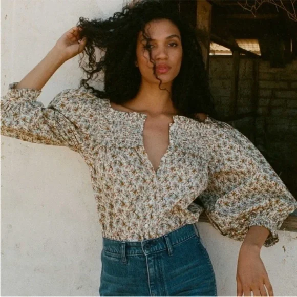 Doen Claudette Top - Picture 1 of 5